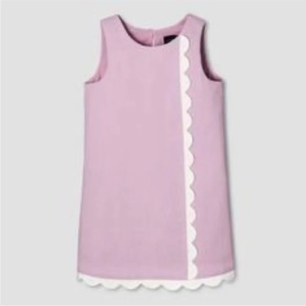 NWT Victoria Beckham for Target Toddler Dress Scalloped Purple size 4t